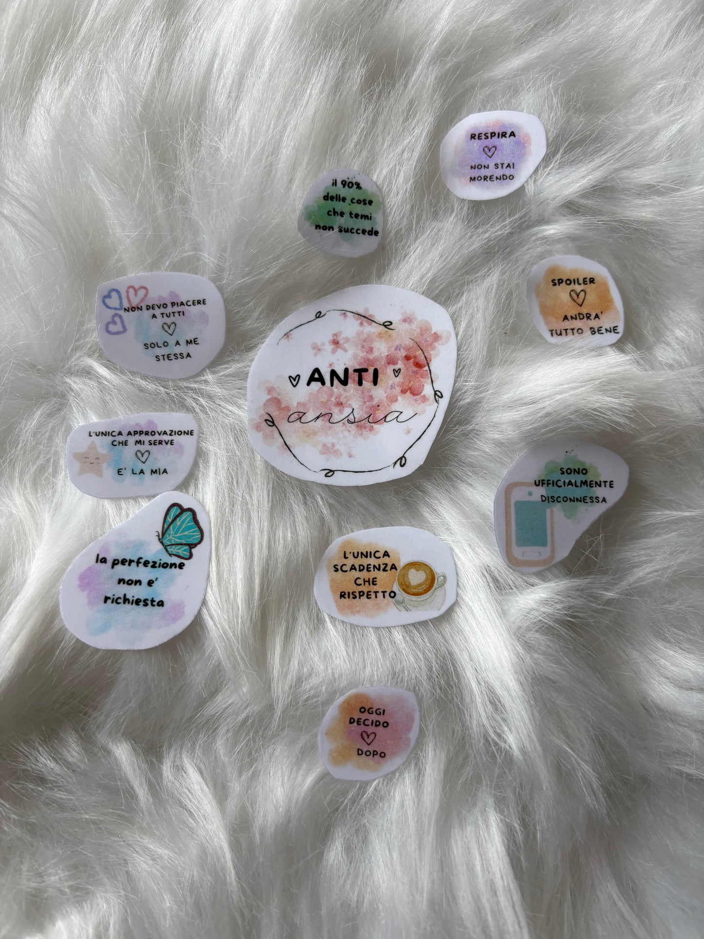 🌿 Set Stickers – "Essenze di Carta"