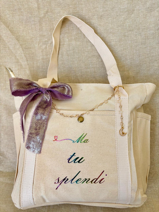 Tote Bag ✨️Ma tu splendi✨️