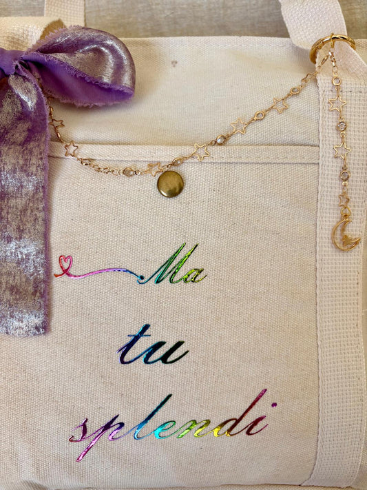 Tote Bag ✨️Ma tu splendi✨️