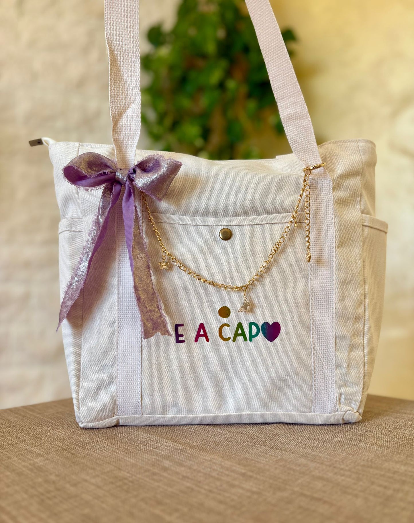 Tote Bag ✨️Punto e a capo✨️